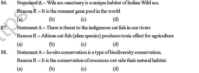 NEET UG Biology Biodiversity and its Conservation MCQs-5