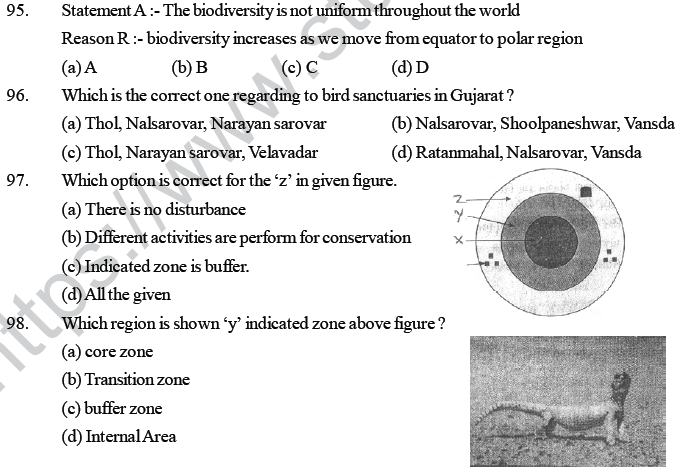 NEET UG Biology Biodiversity and its Conservation MCQs-7