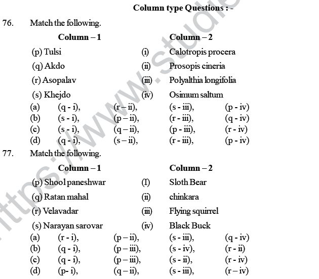 NEET UG Biology Biodiversity and its Conservation MCQs