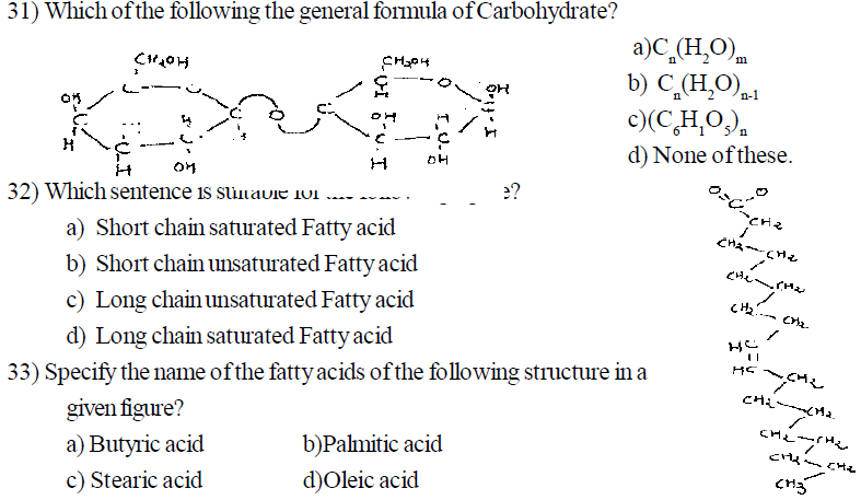 NEET UG Biology Biomolecules 1 MCQs-1