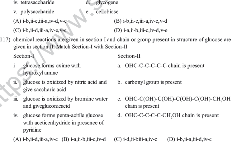 NEET UG Chemistry Biomolecule MCQs-2