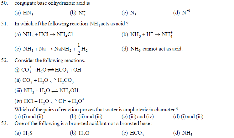 NEET UG Chemistry Equilibrium MCQs-10