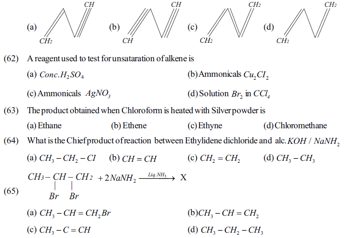 NEET UG Chemistry Hydrocarbons MCQs-10