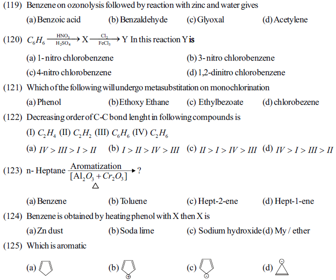 NEET UG Chemistry Hydrocarbons MCQs-21