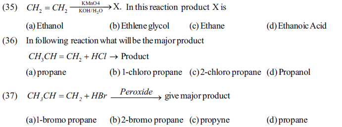 NEET UG Chemistry Hydrocarbons MCQs-5