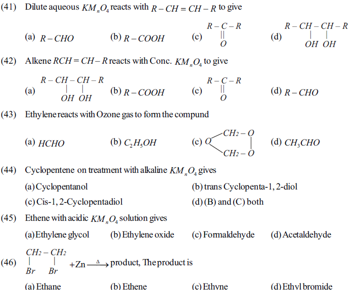 NEET UG Chemistry Hydrocarbons MCQs-6