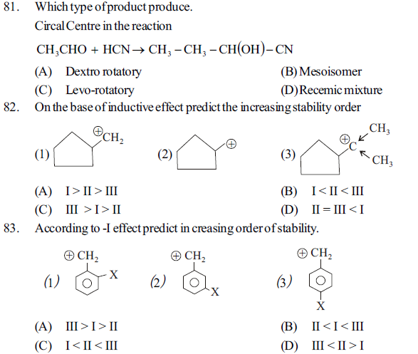 NEET UG Chemistry Organic Compounds Containing Halogens MCQs-19