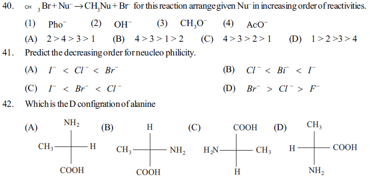 NEET UG Chemistry Organic Compounds Containing Halogens MCQs-7