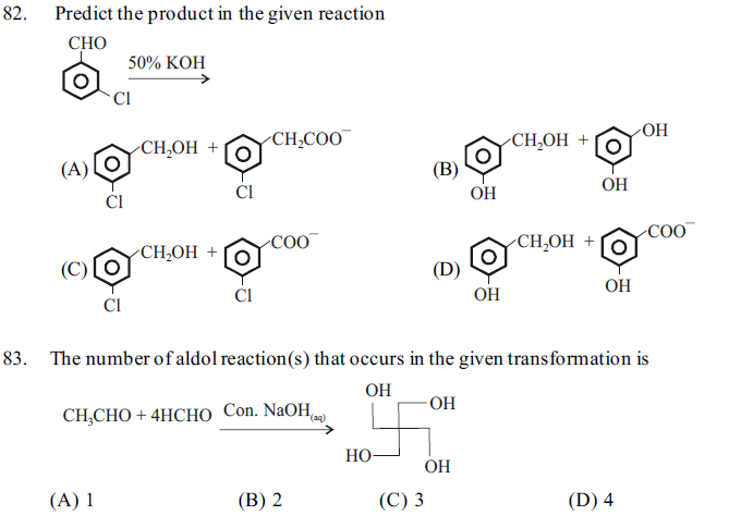 NEET UG Chemistry Organic Compounds Containing Oxygen MCQs-19