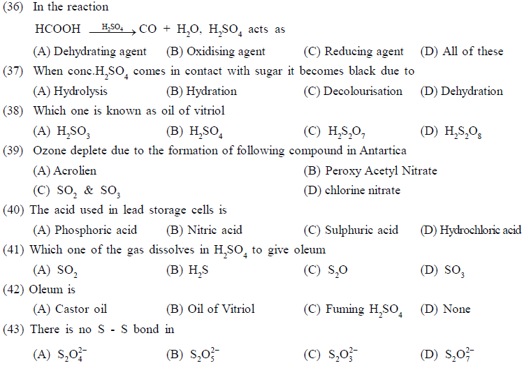 NEET UG Chemistry P Block Elements-10