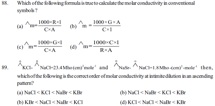 NEET UG Chemistry Redox Reactions and Electrochemistry MCQs-13