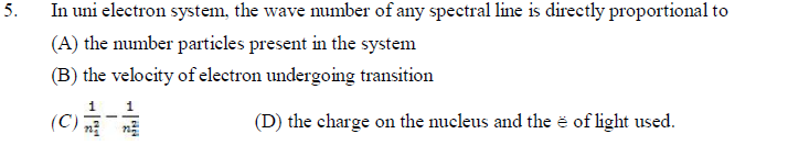 NEET UG Chemistry Structure of Atom MCQs