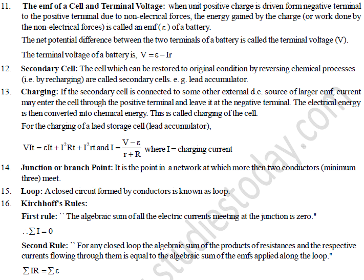 NEET UG Physics Current Electricity MCQs-3