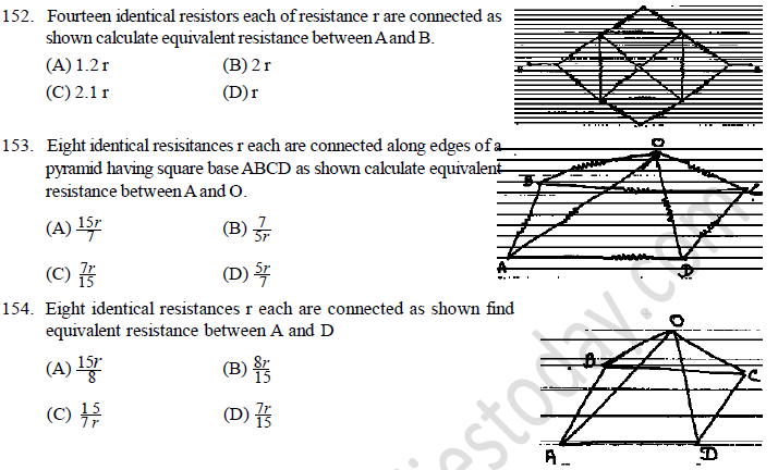 NEET UG Physics Current Electricity MCQs-50