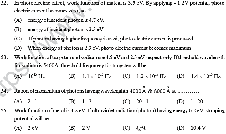 NEET UG Physics Dual Nature of Matter MCQs-13