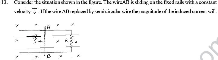 NEET UG Physics Electromagnetic Induction MCQs-4