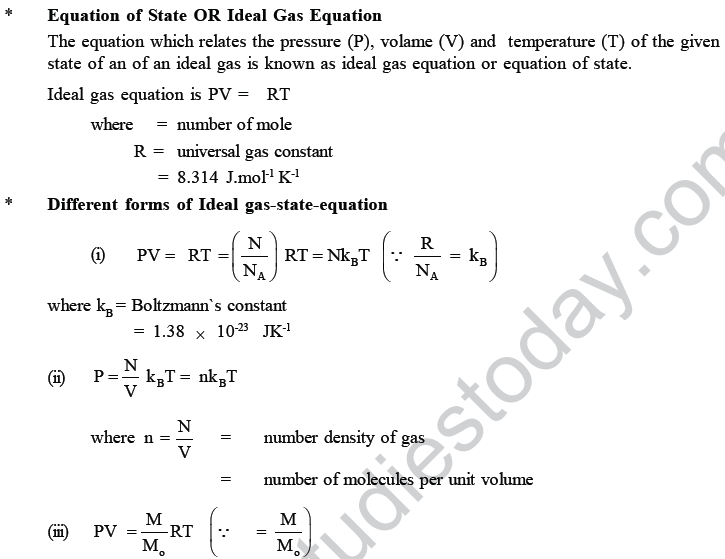 NEET UG Physics Kinetic Theory of Gases MCQs-3