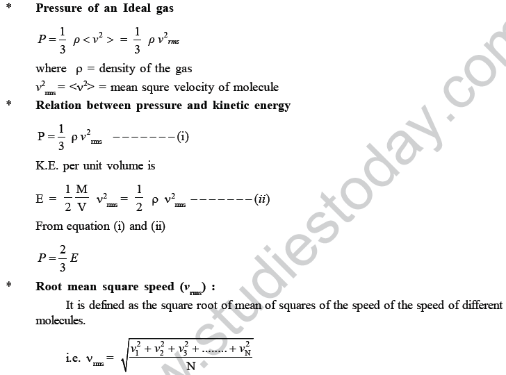 NEET UG Physics Kinetic Theory of Gases MCQs-5