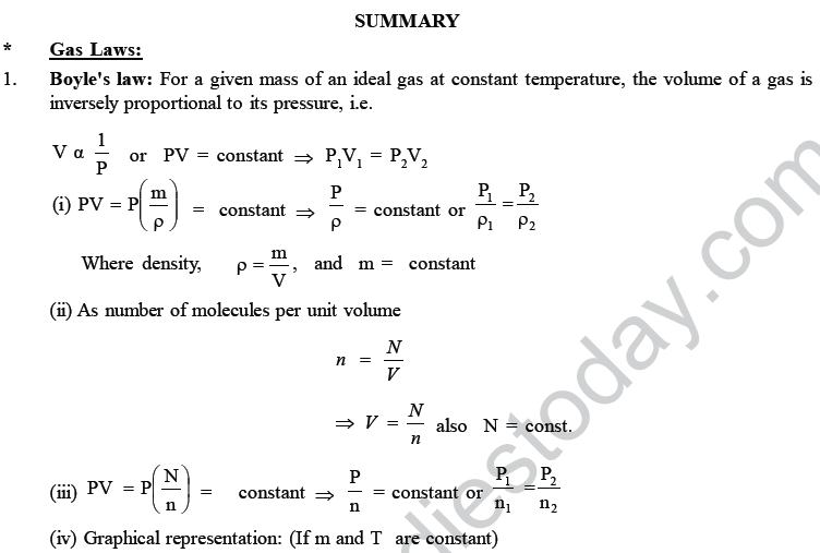 NEET UG Physics Kinetic Theory of Gases MCQs