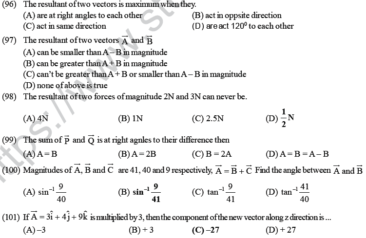 NEET UG Physics Kinetics MCQs-18