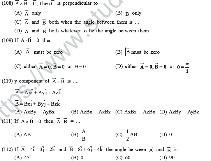 NEET UG Physics Kinetics MCQs-20