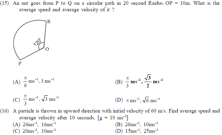 NEET UG Physics Kinetics and Measurement MCQs-24