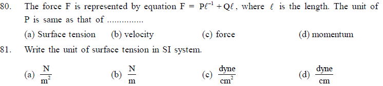 NEET UG Physics Kinetics and Measurement MCQs-3