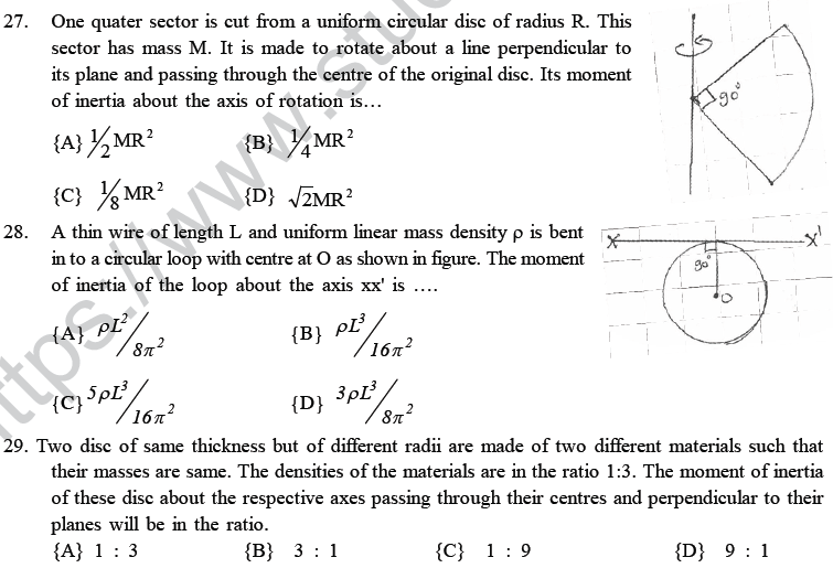 NEET UG Physics Rational Motion MCQs-11