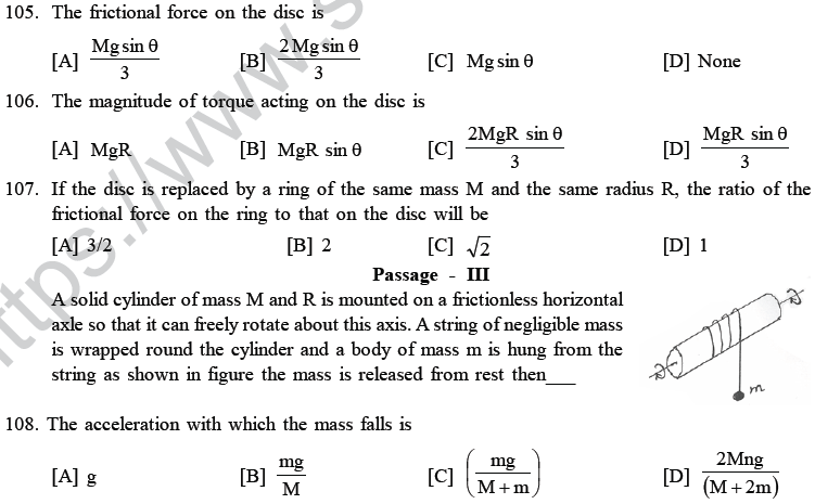 NEET UG Physics Rational Motion MCQs-29