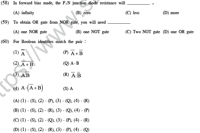 NEET UG Physics Semiconductor Electronics MCQs-19