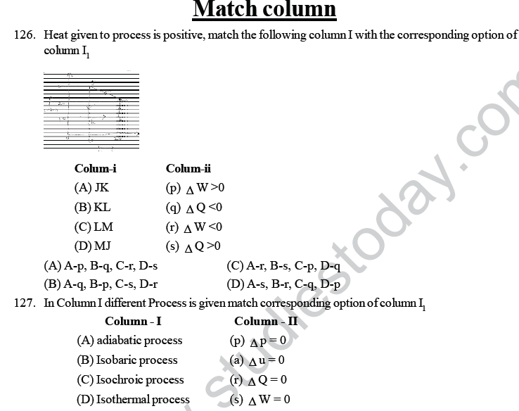 NEET UG Physics Thermodynamics MCQs-27