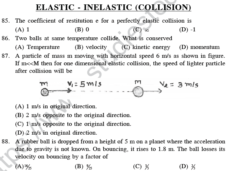 NEET UG Physics Work Energy MCQs-23