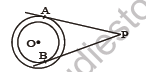 CBSE Class 10 Mathematics Circles Worksheet Set B 5