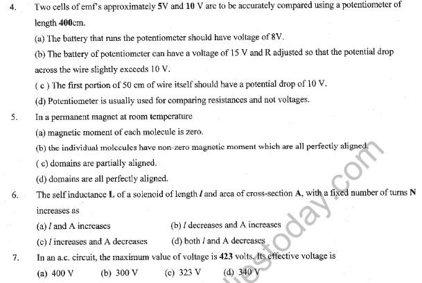 CBSE Class 12 Physics Sample Paper 2022 Set A Solved 2