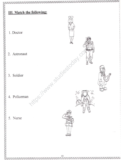 CBSE Class 2 EVS Practice Worksheets (74) - What to Wear 2
