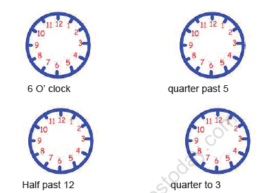 CBSE Class 2 Maths Practice Worksheets (132) - Time 1