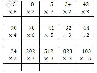 CBSE Class 2 Maths Practice Worksheets (139) - Multiplication and Time1
