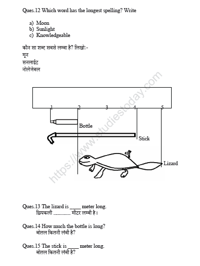 CBSE Class 2 Maths Practice Worksheets (22) 4