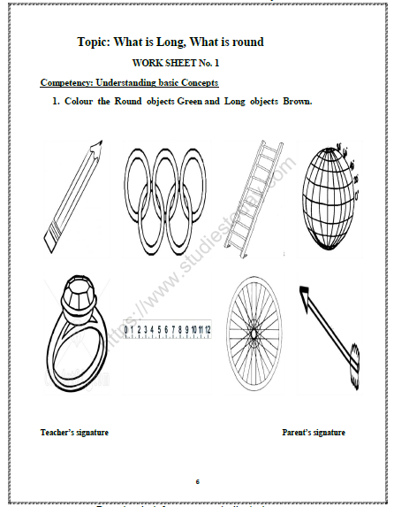 CBSE Class 2 Maths Practice Worksheets (30)-What is Long(1)