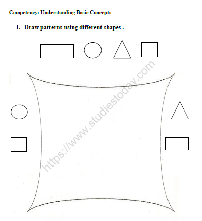 CBSE Class 2 Maths Practice Worksheets (46)-Patterns(3)