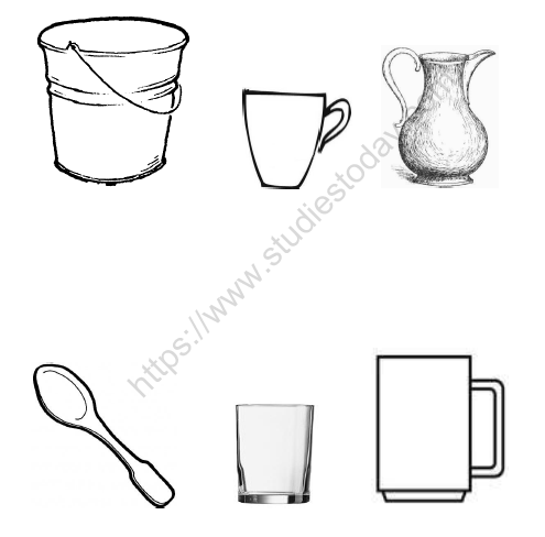CBSE Class 2 Maths Practice Worksheets (54)-Jugs and Mugs(3) 1