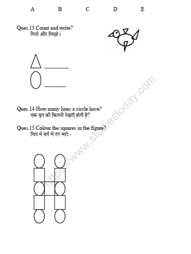 Class 2 Mathematics Printable Worksheet Set 11 Free PDF