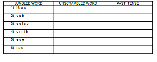 CBSE Class 3 English Practice Worksheet (1) 1