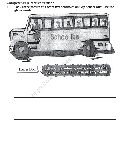CBSE Class 3 English Practice Worksheets (38)-The story of the road 3
