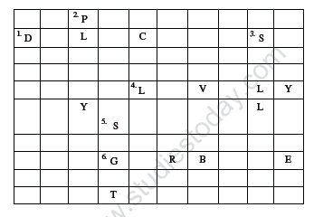 CBSE Class 3 English Practice Worksheets (75) - Word Wise 1