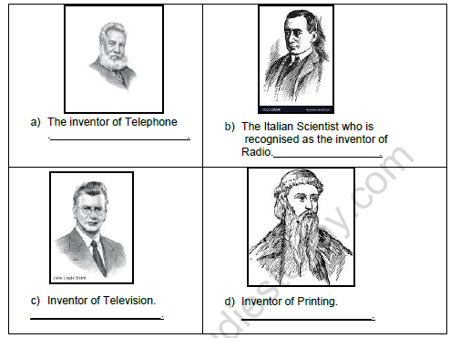 CBSE Class 5 Social Science Communication Worksheet 1