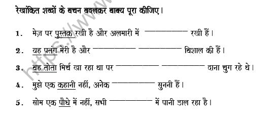 CBSE Class 6 Hindi Number Worksheet Set A 4