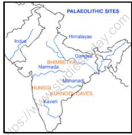 CBSE Class 6 Social Science On The Trail of The Earliest People Worksheet Set A 1