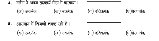 CBSE Class 7 Hindi Verb Worksheet Set A 3