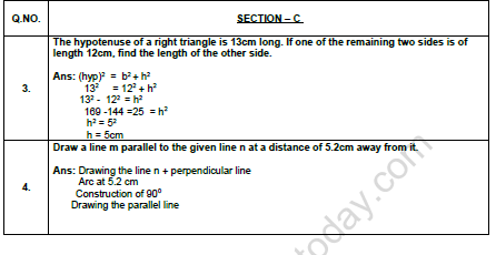 CBSE Class 7 Mathematics Worksheet Set I Solved 3
